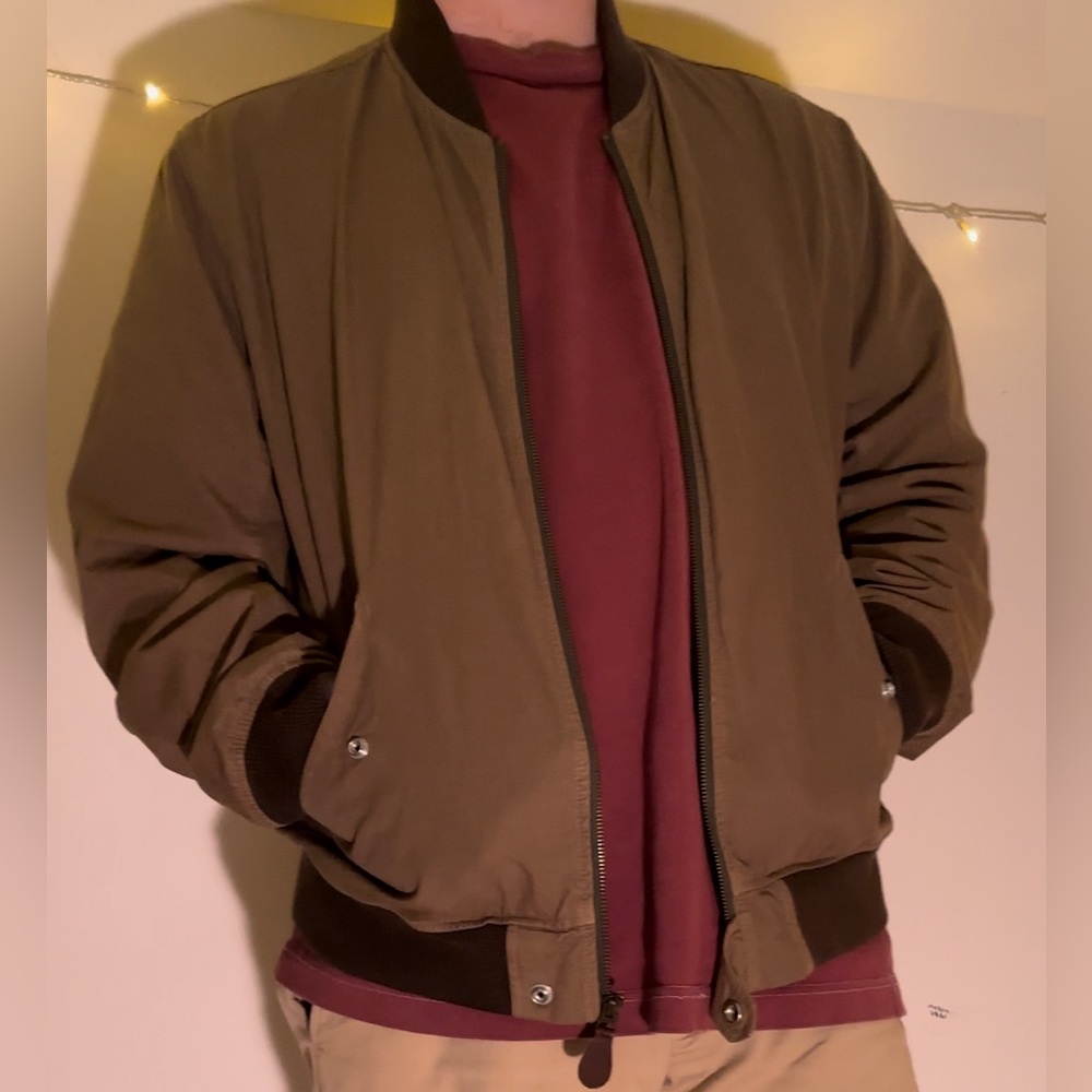 J Crew Wallace & Barnes Bomber Jacket